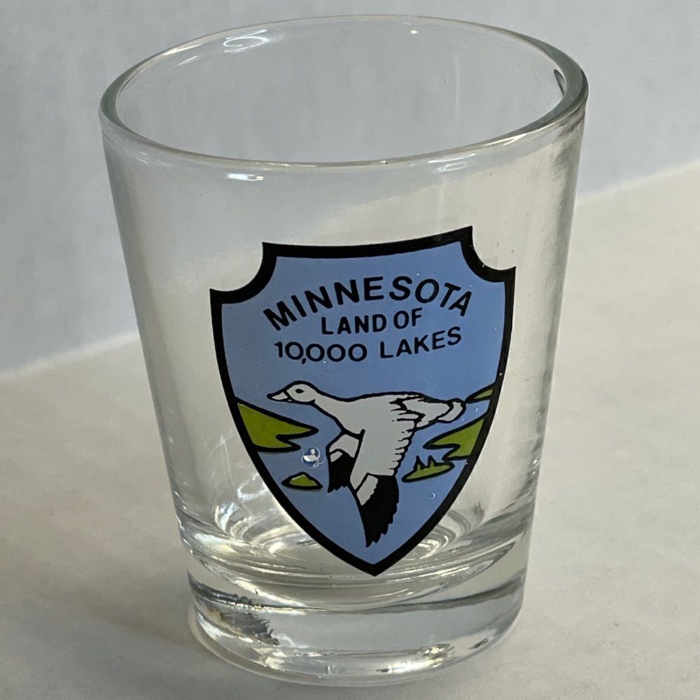 Minnesota “Land of 10,000 Lakes” All-American Collection Shot Glass